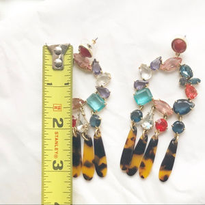 J.Crew Statement Tortoise Gemstone Statement Ear